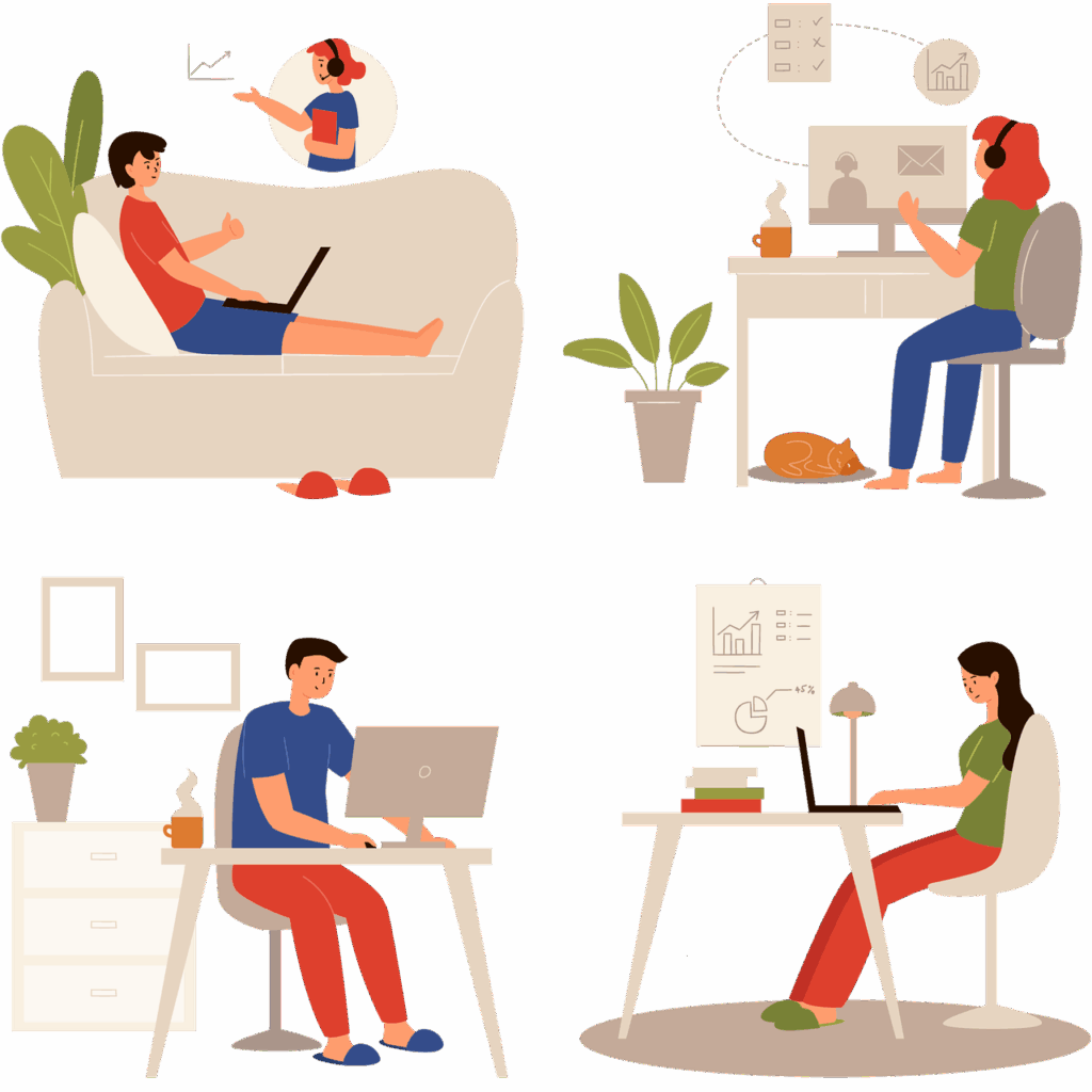 découvrez les meilleures offres d'emploi à distance pour travailler de chez vous, alliant flexibilité et équilibre entre vie professionnelle et personnelle.